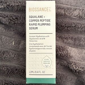 Biossance Sqalane + Copper Peptide Rapid Plumping Serum 12ml